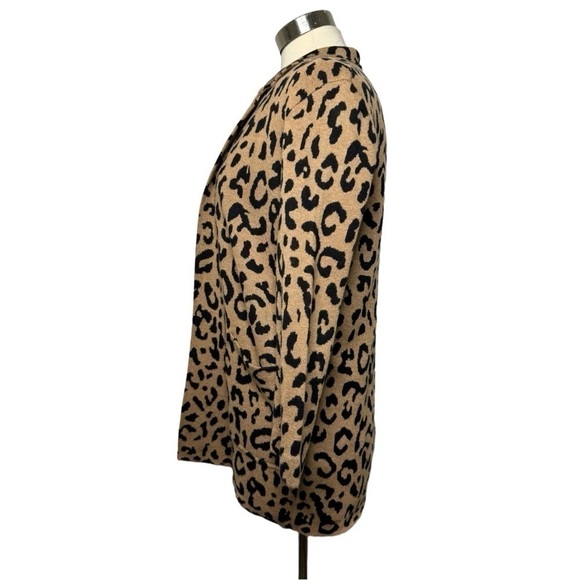 J.CREW Leopard Print Sophie Sweater Blazer size XXS - Picture 6 of 9